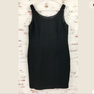 Eliza J Black Sheath Dress Sleeveless Size 12P